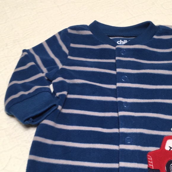 0-3m (5/$20) Carter’s Fleece Footie/Sleeper - Picture 7 of 16